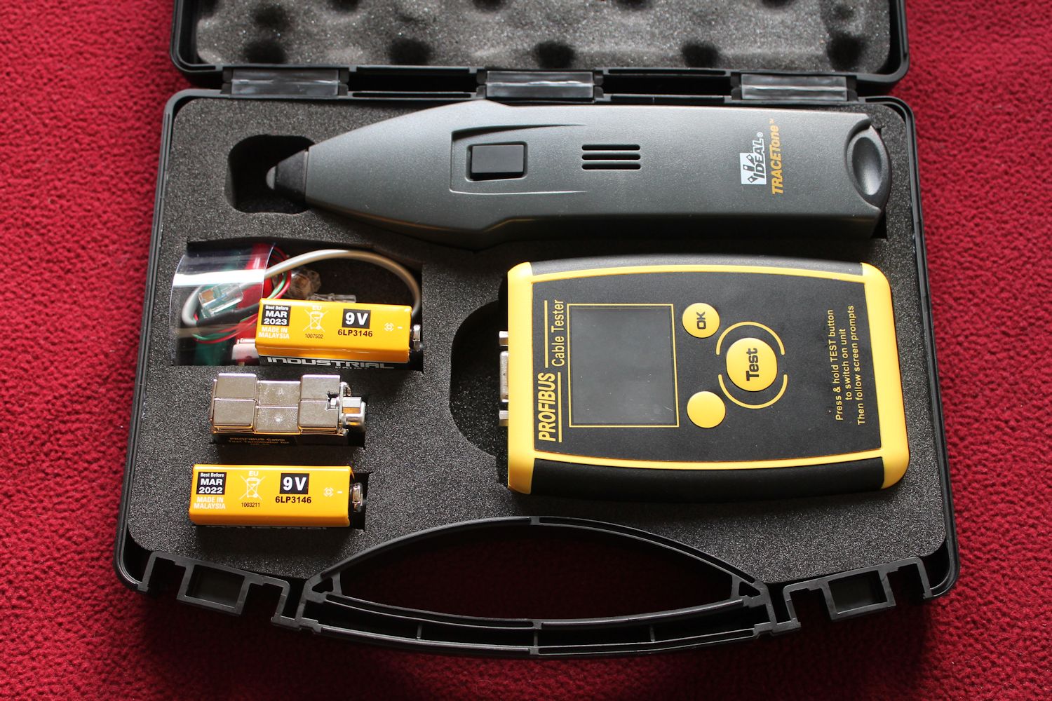 HP-25 PROFIBUS Cable Tester kit alt